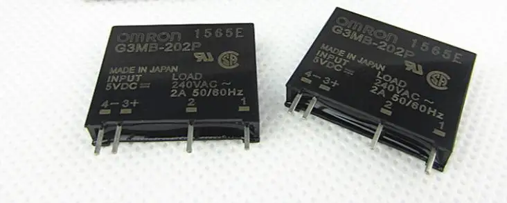 Бесплатная доставка Набор из 10 шт./лот OMRON твердотельные реле G3MB 202P 5VDC 12VDC 24VDC 5 В 12 24