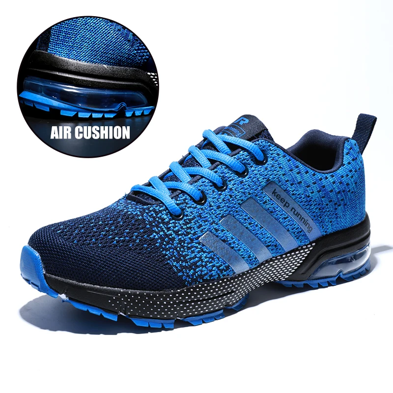 

New Mens Casual Shoes Sneakers Men Platform Sports Shoes Air Running Breathable New Arrivals Male Sneakers Plus Size Tenis