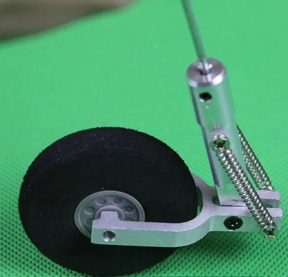 DIY радиоуправляемый самолет части сплава носа шасси|cessna 182|electric rc planeelectric plane kits |