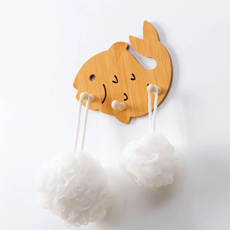 Multifunction Wood Wall Hook Door Mounted Holder Rack Shelf/Coat Hat Clothes Key Hanger Storage Racks Home Garden Supplies