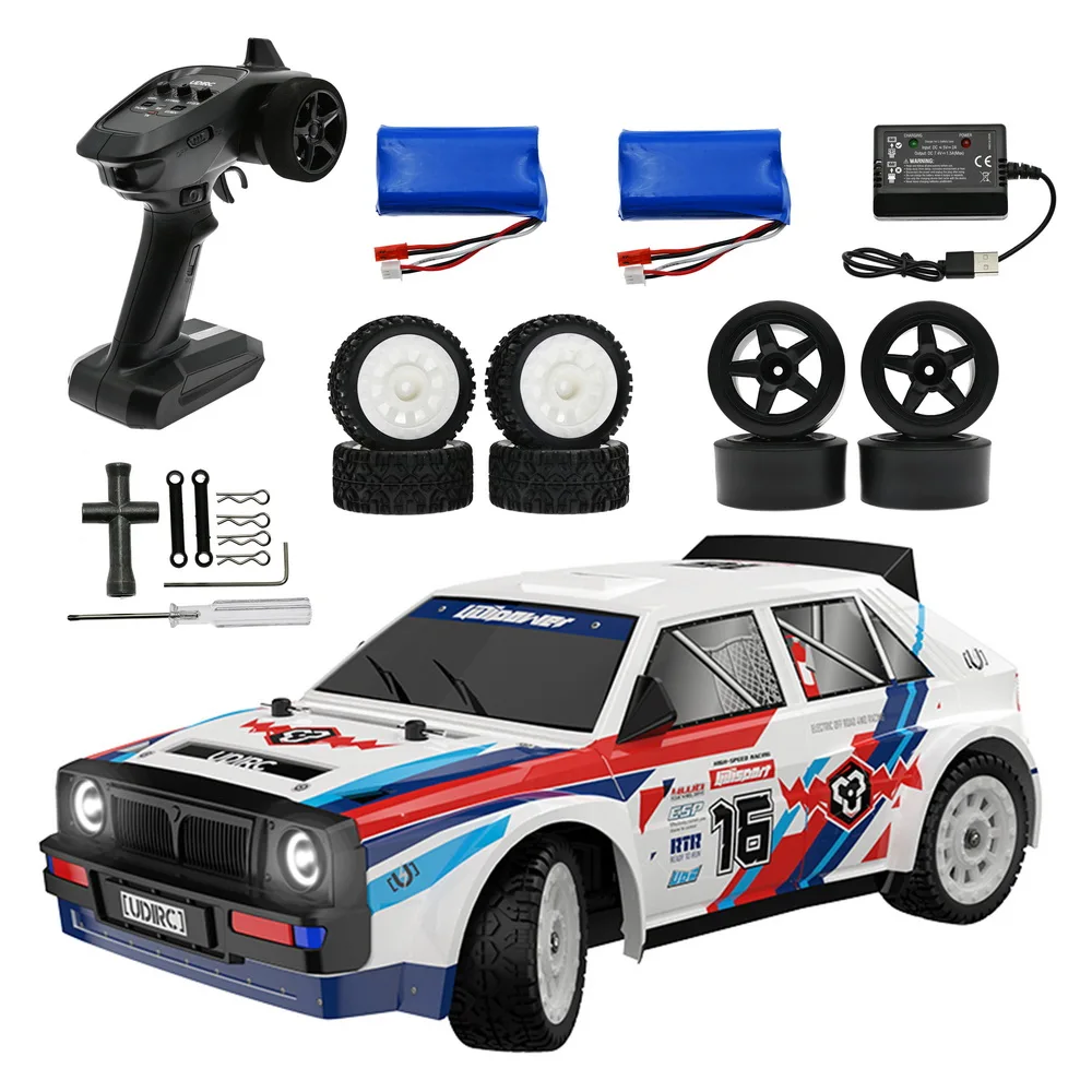 UD 1603 1604 1/16 Радиоуправляемый автомобиль 30 км/ч 2 4G полноприводный Дрифтерный со