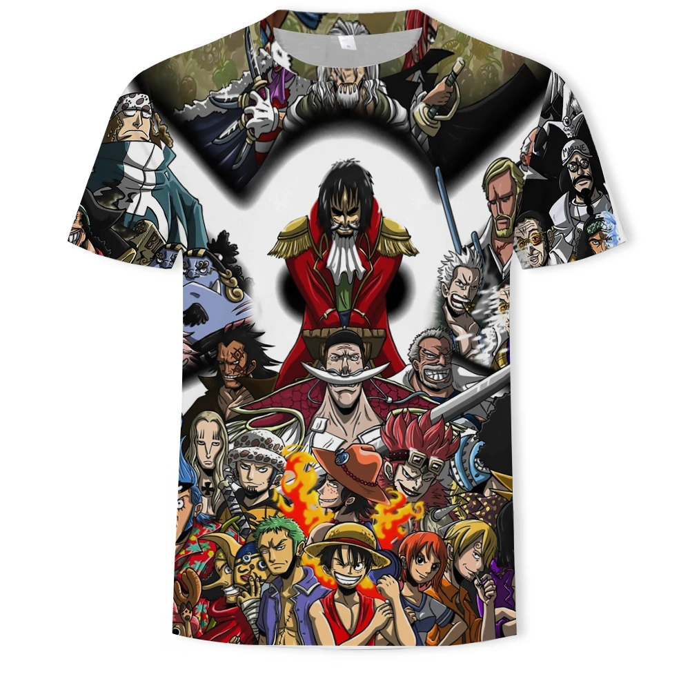 

T Shirt Men Harajuku Cartoon 2020 Hip Hop Japan Anime Tshirt 90s Funny cosplay Luffy Graphic Fashion Tees Male