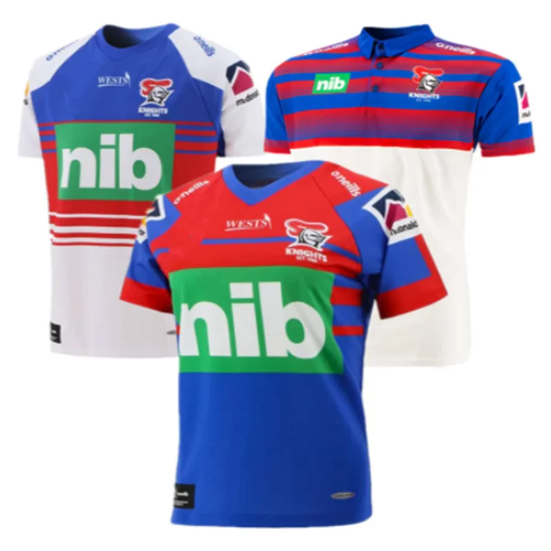 

Newcastle Knights 2021 Home Away Rugby Jersey Sports Shirt Size S-5XL