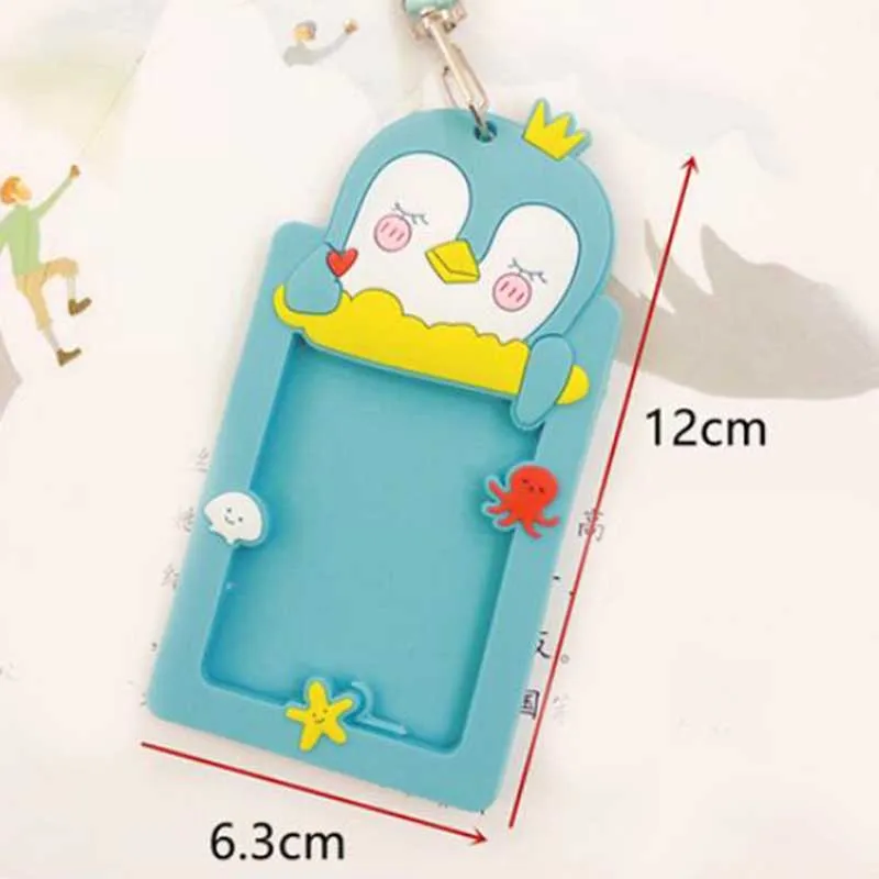 Милые панды обезьяны животные банк кредитницы держатели унисекс силиконовый