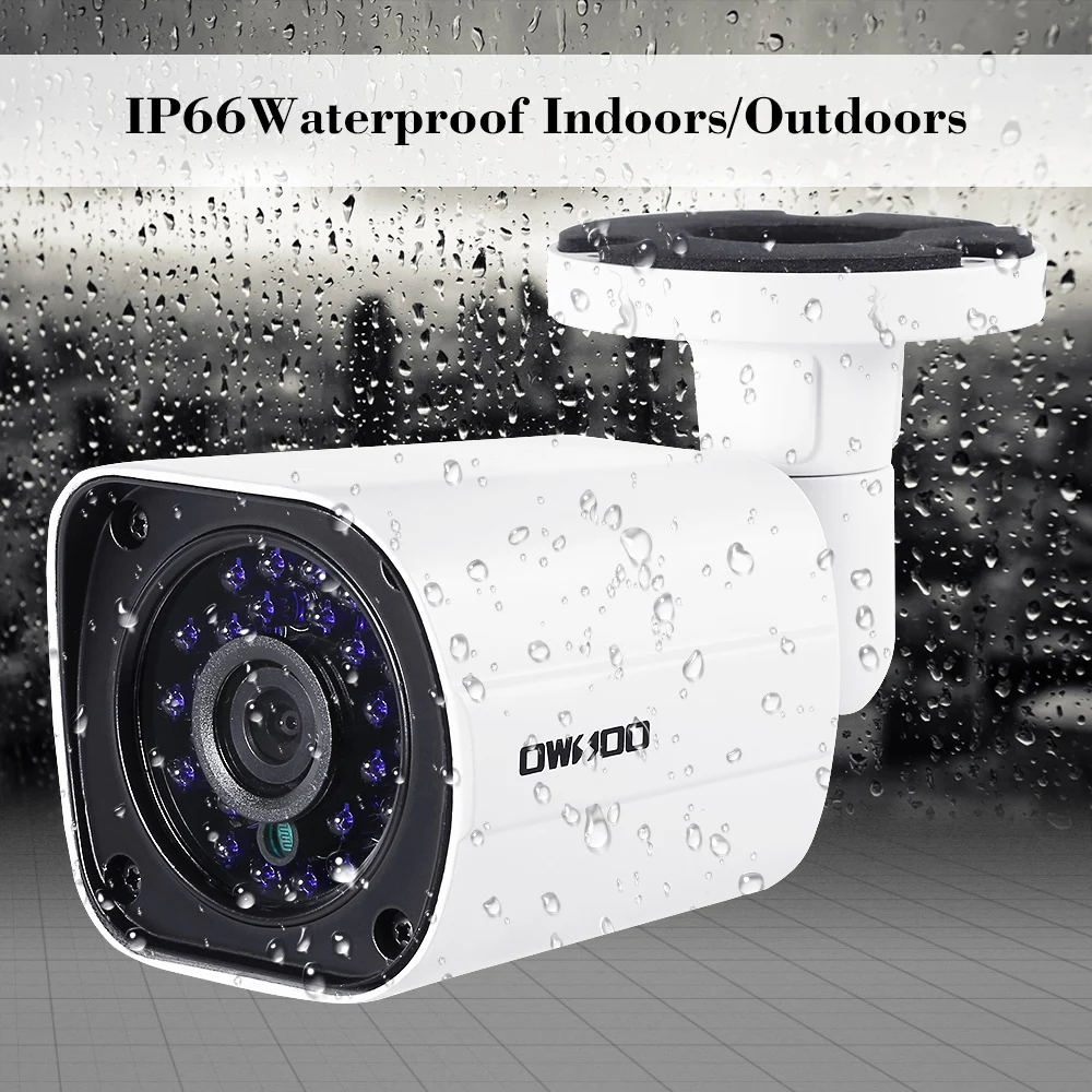 Цифровой видеорегистратор OWSOO 4CH 1080N + 2 AHD 720P 1500TVL погодозащищенная наружная