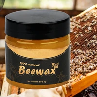 solid organic natural pure bee wax wood wax polisher waterproof furniture care maintenance beeswax for household home cleaning