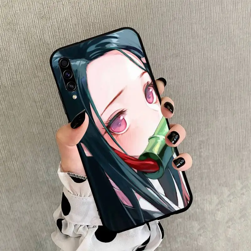 

Kamado Nezuko Kimetsu no Yaiba Phone Cases For Samsung galaxy S 21 20 10 8 A 51 71 50 21s 70 40 20 20e note 10 plus Ultra 5g fe