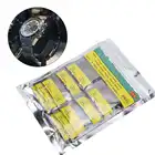 500 шт 0,9 мм резиновое уплотнительное кольцо для часов уплотнительное кольцо уплотнительные прокладки резиновые шайбы уплотнения комплект черное уплотнительное кольцо для часовщика 31-40 мм