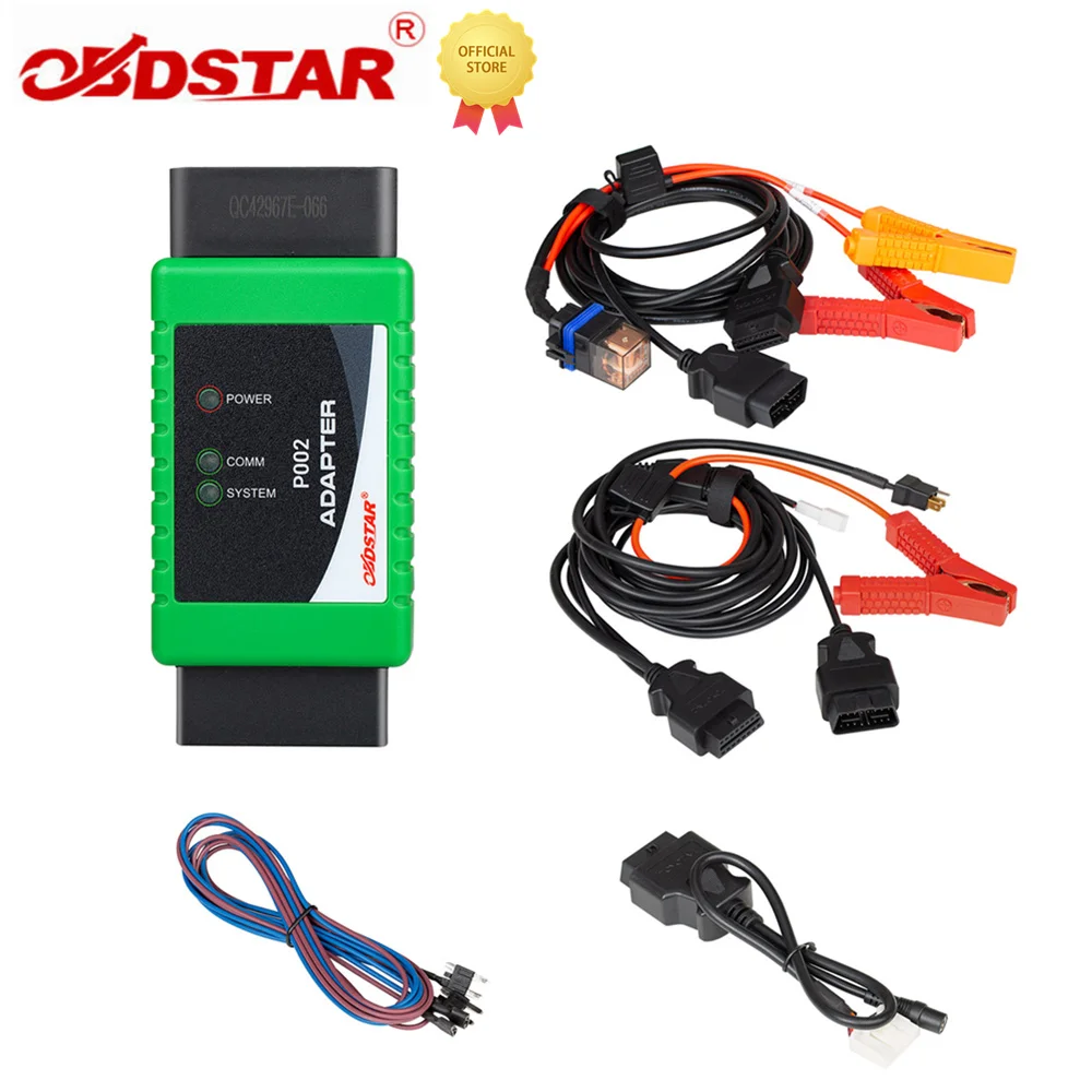

OBDSTAR P002 Adapter Full Set for Ford for TOYOTA 8A Non-Smart Key All Keys Lost for X300 DP PLUS