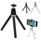 Универсальный гибкий мини 2 секции для камеры телефона (PhotographyTripod для iPhone Samsung Huawei Мобильный телефон Смартфон настольная подставка самофотографии