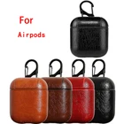 Защитная сумка кожаный чехол Обложка Чехол хранение наушников для Apple AirPods Pro 2 1 зарядным устройством чехол для AirPods Pro с одной главной балкой с крючком
