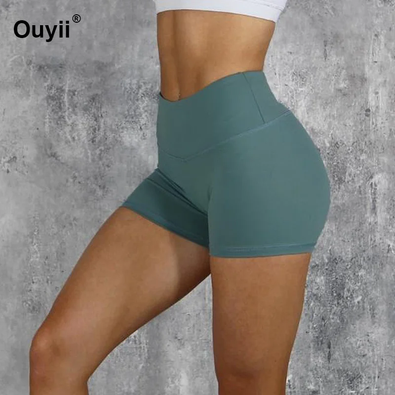 Новинка Высокая талия бесшовные шорты для спортзала женщин Спорт Фитнес Йога