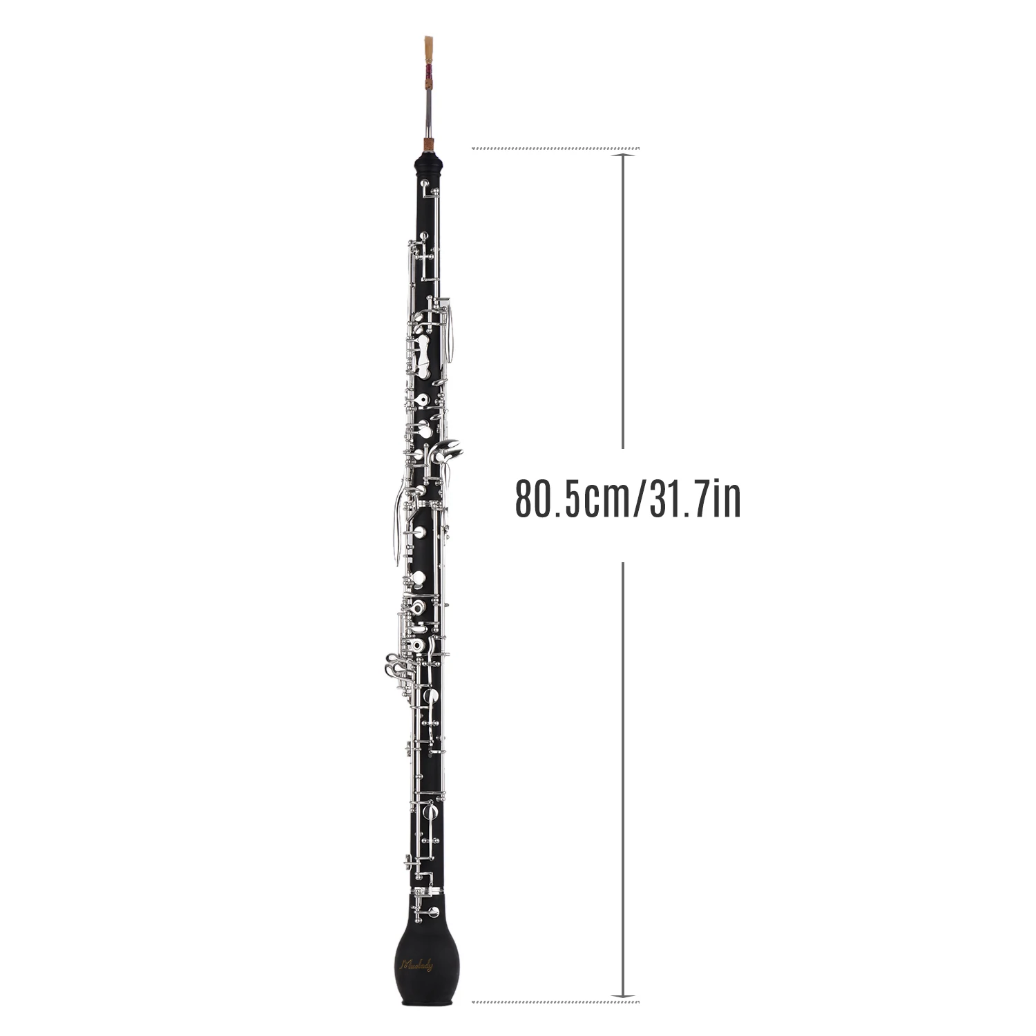 Профессиональный английский гудок Muslady Alto Oboe F Key синтетический деревянный корпус