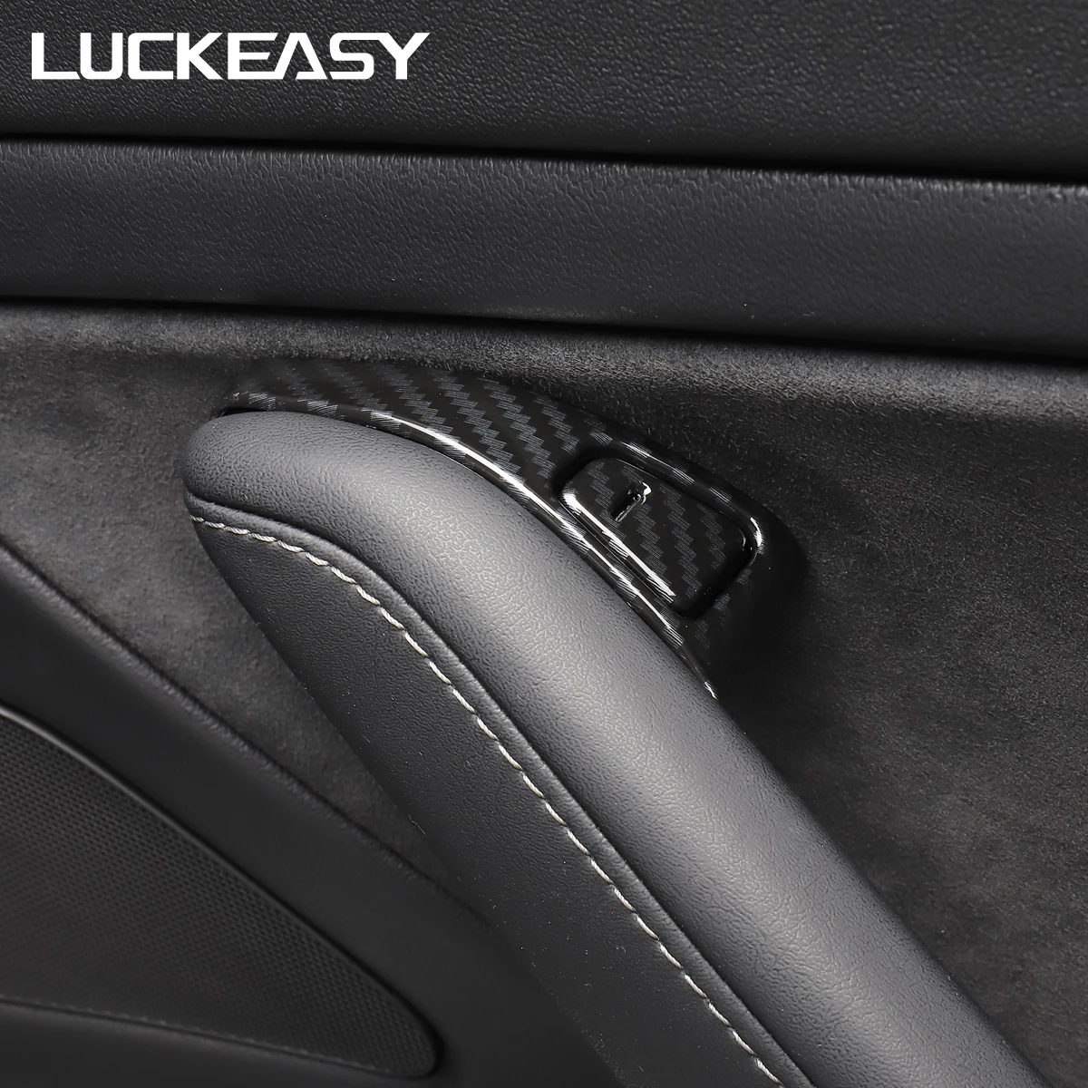 LUCKEASY авто аксессуары для интерьера автомобиля Tesla модель 3 2017 2020 АБС пластик