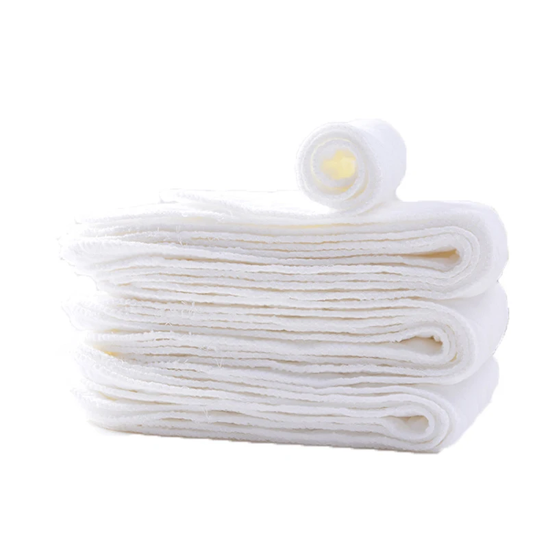 

20 Pcs Reusable Cloth Diapers Cotton Baby Newborn Insert Nappy Liners Washable Diapers