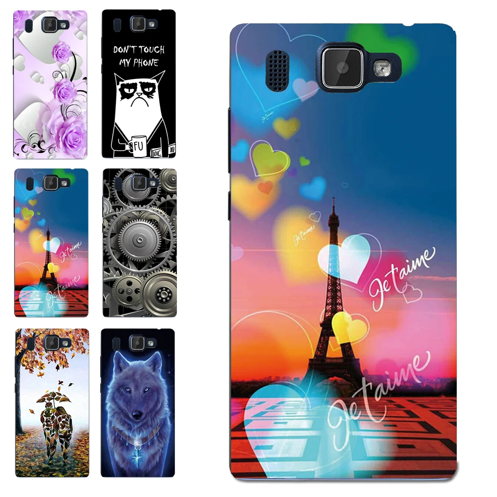 Мягкий чехол для Prestigio Grace Q5 PSP5506DUO|cover for prestigio|case covercover |