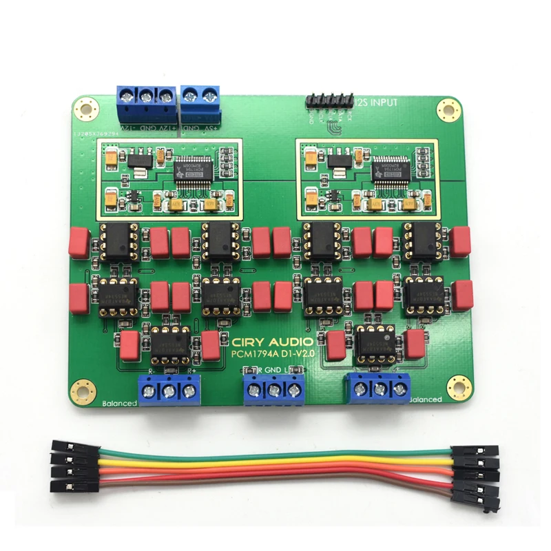 Hi-Fi усилитель параллельный PCM1794A DAC аудио декодер сборная плата 24 бит 192 кГц |