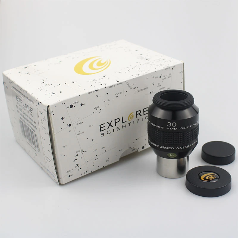 Explore Scientific окуляр астрономического телескопа 52 градусов широкоугольная HD