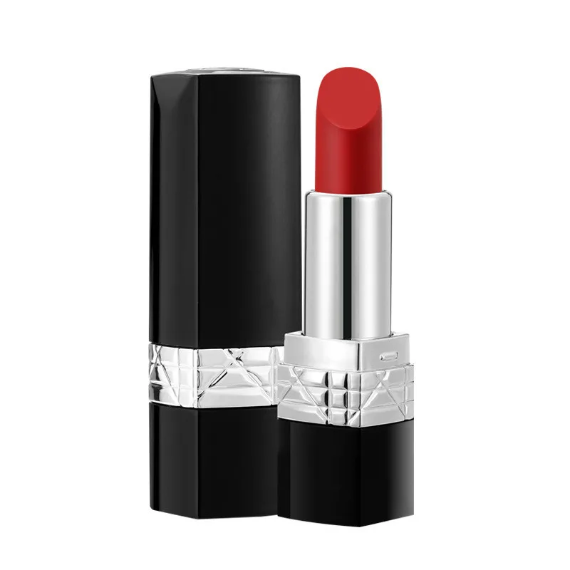 

6 Color Matte Velvet Red Lipstick Rose Moisturizer Long Lasting Lip Balm Gloss Bast Brand Makeup Cosmetics