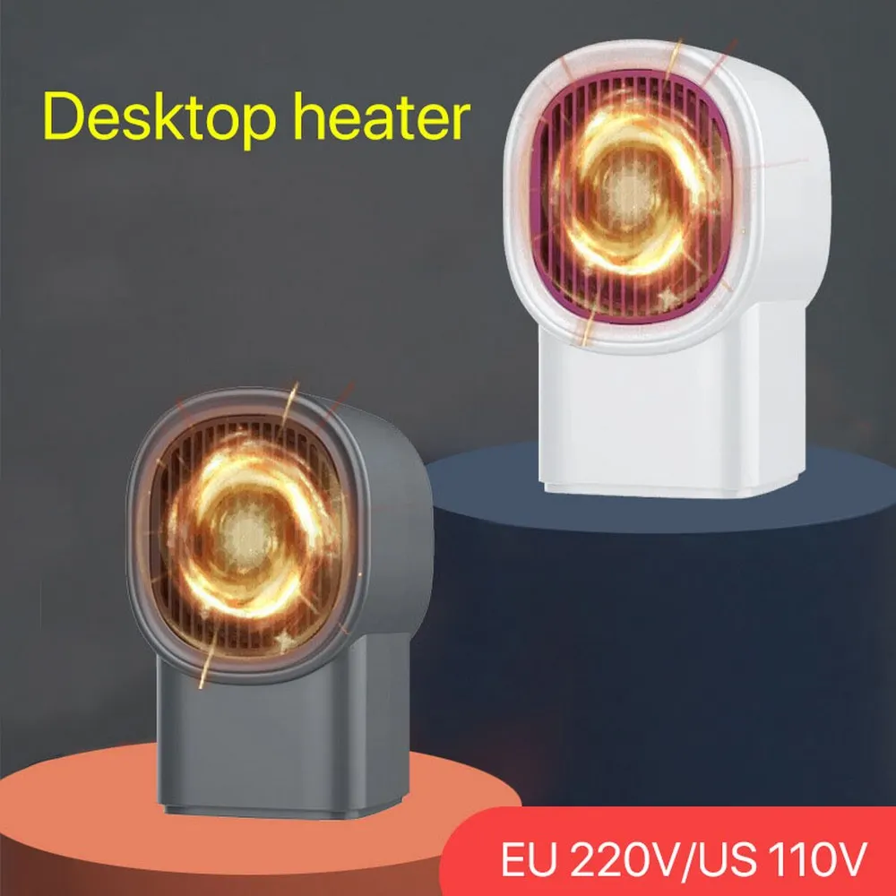 

Mini Electric Wall Heater Stove Hand Warmer Air Heater Warm Blower Fast Heater Fan Stove Radiator Room Warmer Office 110-220V