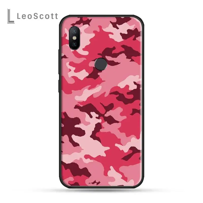 

Camouflage Pattern Camo military Army Phone Case For Xiaomi Redmi note 4 4X 8T 9 9s 10 K20 K30 cc9 9t pro lite max