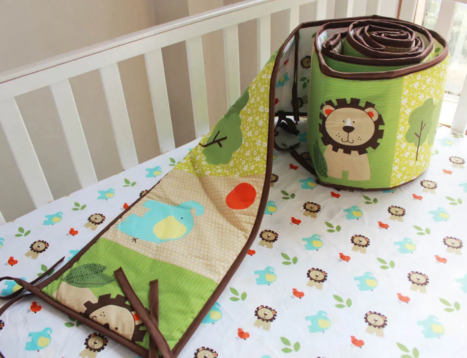 3 предмета в комплекте зеленые джунгли постельные принадлежности слон с