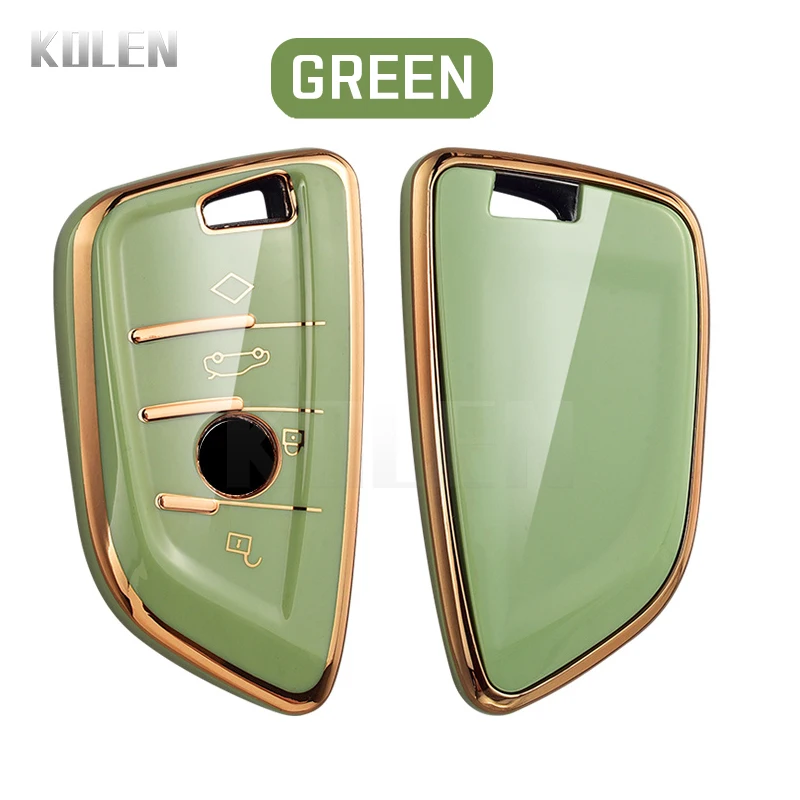 

Чехол для автомобильного ключа из ТПУ с покрытием для BMW X1 X3 X4 X5 F15 X6 F16 G20 G30 1 3 5 7 серии G11 G32 F11 F39 F48 G01 G02 G07