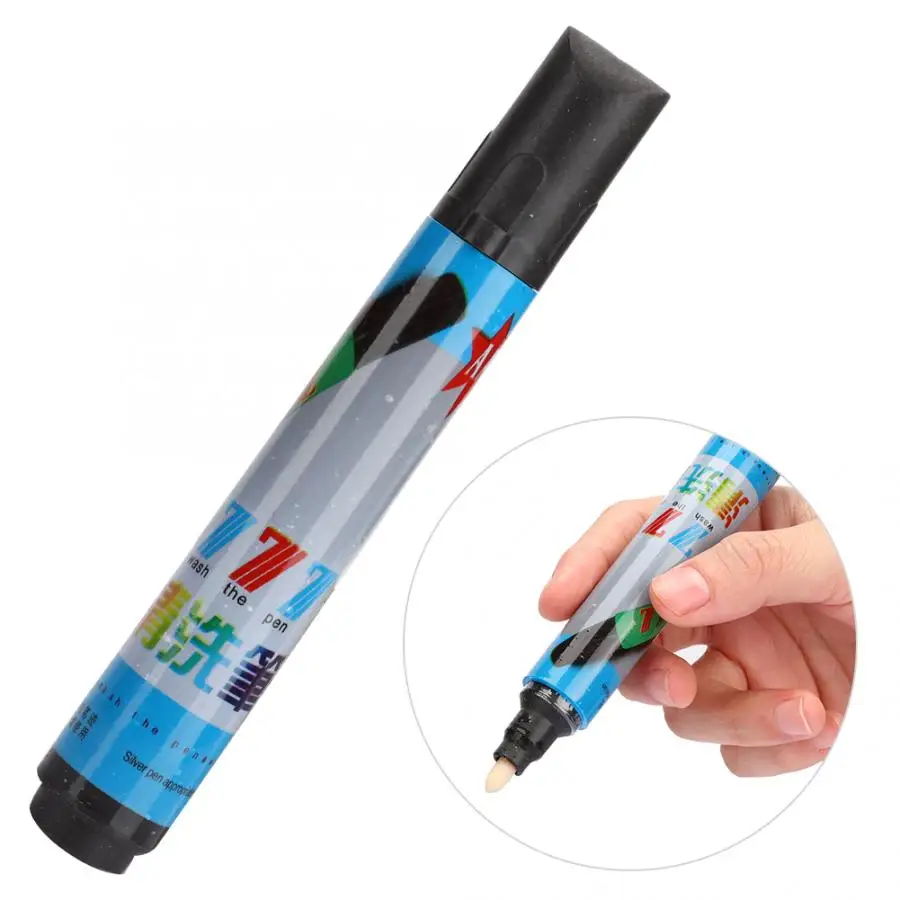 Аксессуары для кожевенного ремесла 2 шт. стираемая водой ручка с 100 ртутного