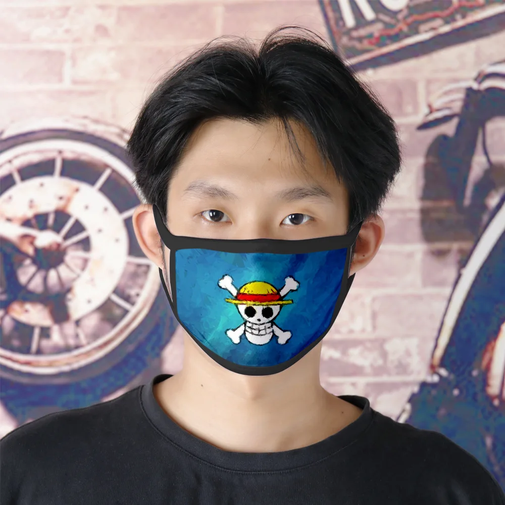 Аниме ONE PIECE Monkey D. Luffy аксессуары для пиратских фотографий унисекс Vinsmoke Sanji маски с