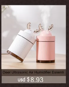 Creative 420ml Time Humidifier USB Essential Oil Diffuser For Home Office Aromatherapy Humidificador Difusor LED nightLight Lamp