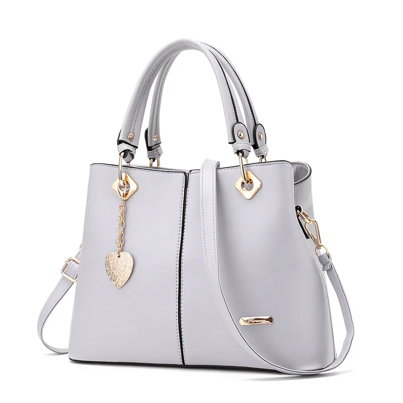 Women Bag Vintage Casual Tote Top-Handle Messenger Bags Shoulder student Handbag Purse Wallet Leather 2019 New |