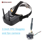5,8G mini VTX 40CH FPV очки монитор гарнитура HD для гоночного дрона с 5,8G 800TVL 100mW Видео передатчик камера для RC
