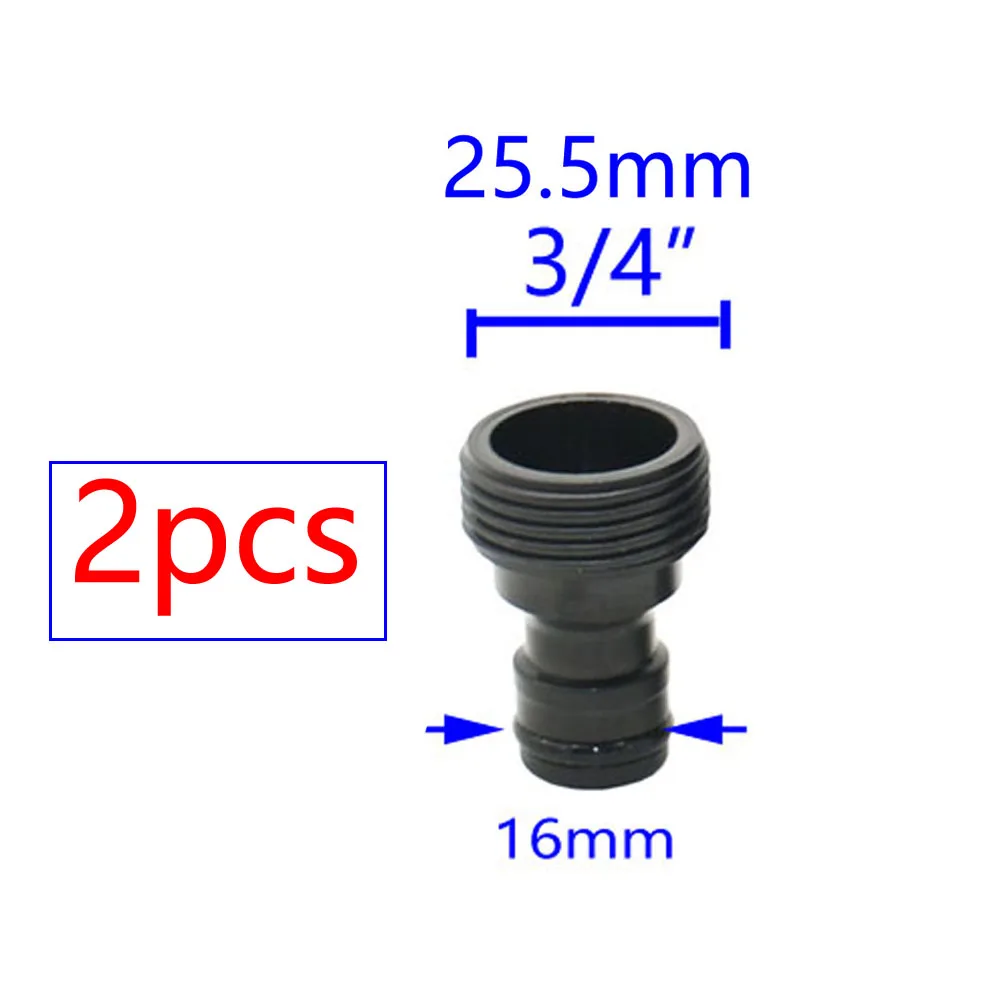

Соединители для садового водопровода LWHRR, пластиковые, 3/4 дюйма на 16 мм, 2 штуки
