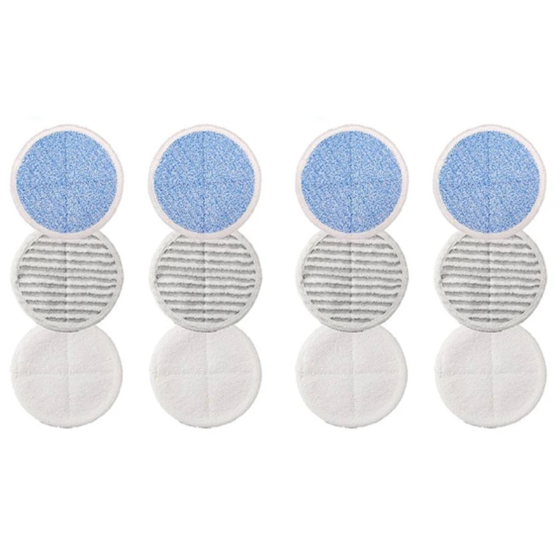 

12 шт., сменные насадки для швабры Bissell Spinwave 2039A, 2124, 2307, 2315