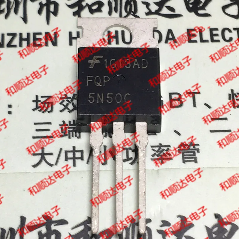 

10 шт. FQP5N50C TO-220 500V 5A