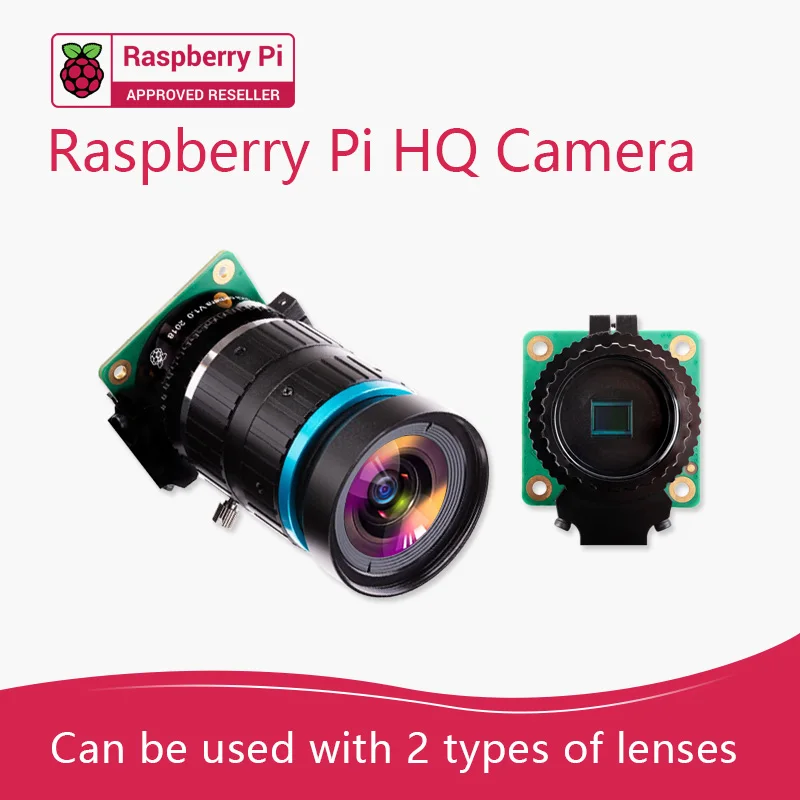 Raspberry Pi высокое качество HQ камера 12.3MP Sony IMX477 сенсорная поддержка линз C-и CS-mount |