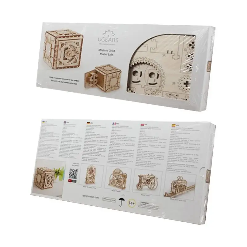 

Jigsaw puzzle toys, innovative lock box, DIY mechanical transmission model, creative gifts for small people.