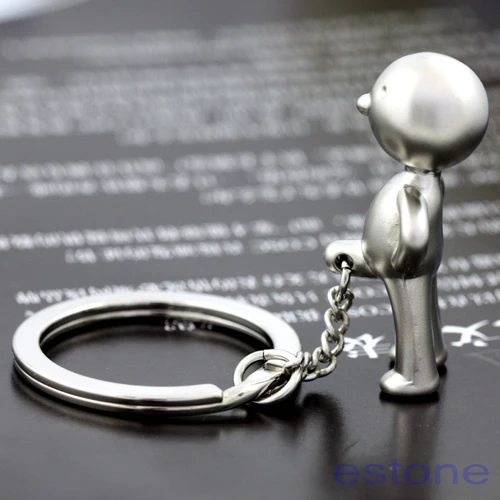 Творческий Новый стиль Mr.P брелок для мальчика ключей Забавный подарок Горячая