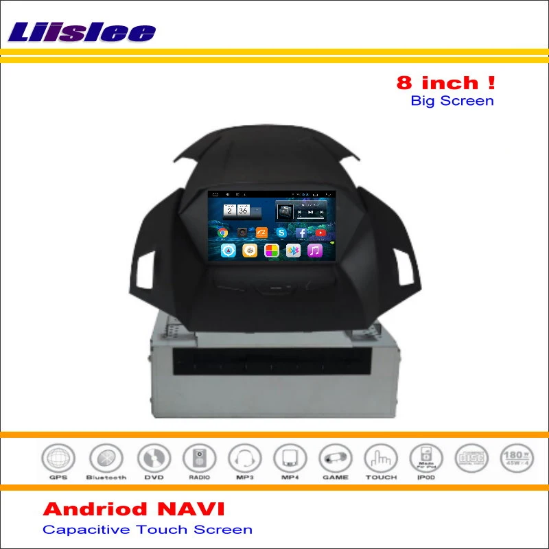 Bestellen Auto Android GPS NAVI Navigation System Für Ford Escape / Kuga 2012 ~ 2016 Radio Audio Video Multimedia (Keine DVD Player)