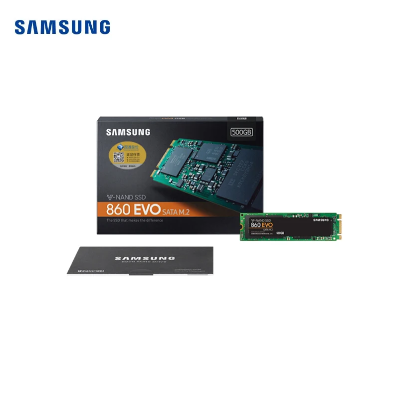 Samsung 860 EVO SSD 250 ГБ 500 1 ТБ 2 M.2 SATA Внутренний твердотельный накопитель с искусственной