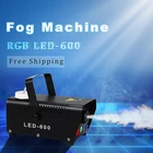 2021 новейшая противотуманная машина с беспроводным управлением 500 Вт, дискотека, сценическое освещение, Домашняя вечеринка, дымовая машина