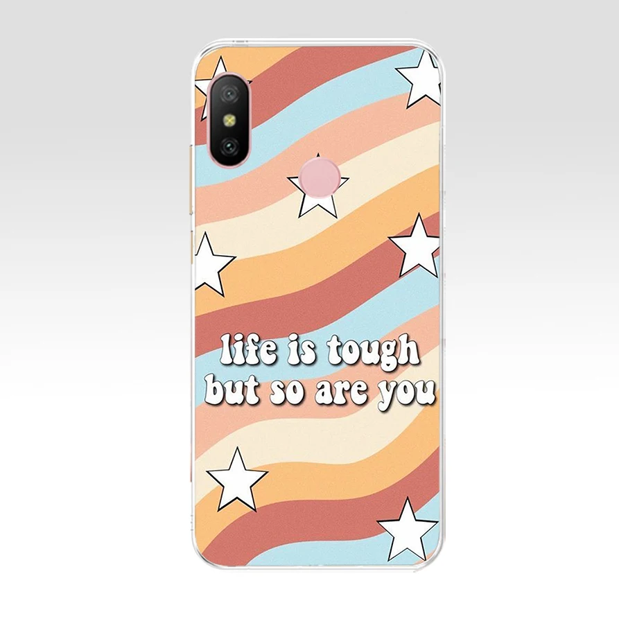 01AA классный летний подарок Мягкий Силиконовый ТПУ чехол для телефона Xiaomi Redmi 6 Pro 6A