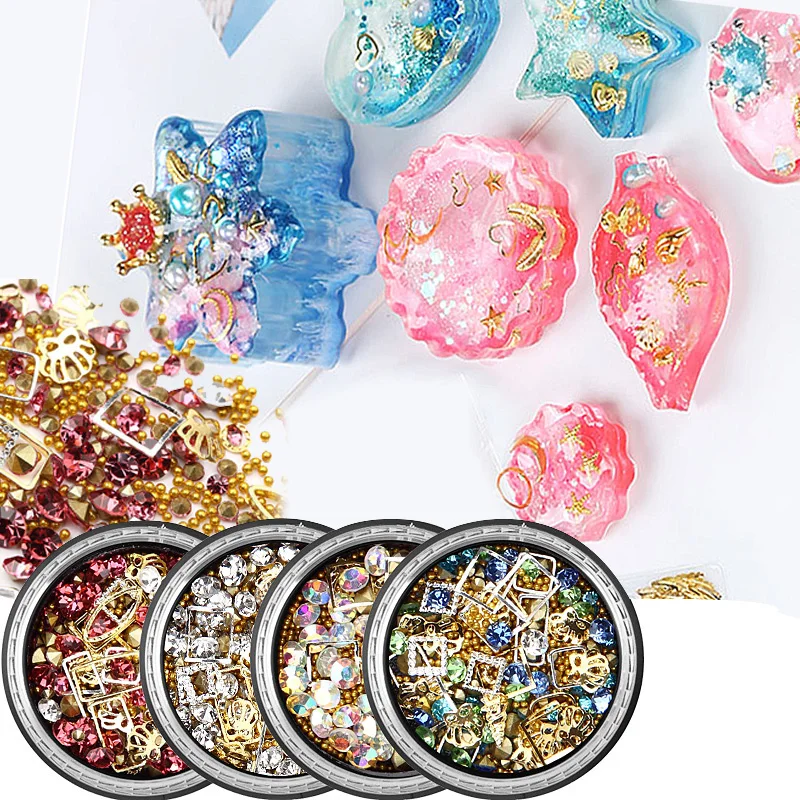 Стразы с наконечниками разноцветный металлический заклепочный патч ювелирные