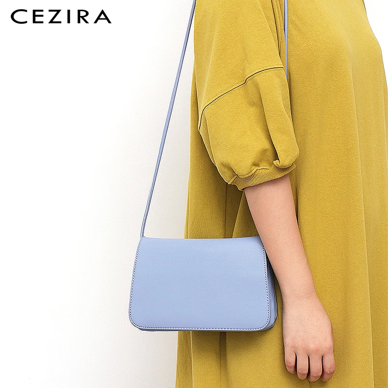 Женская сумка-Кроссбоди из искусственной кожи CEZIRA однотонная маленькая сумочка