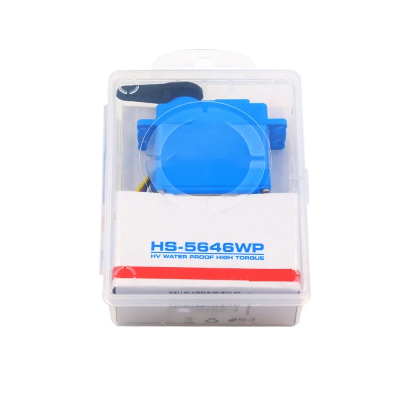 

HS-5646WP High Voltage High Torque Programmable Digital Waterproof IP67 Servo Metal Gear Dual BB