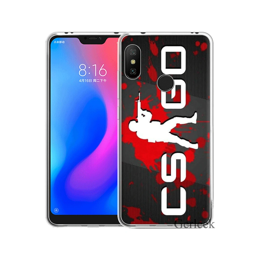 Desxz Counter Strike Cs Case For Xiaomi Mi 5 5S 6 8 Lite SE A1 5X A2 F1 9 MAX 3 Cover Hard Shell |