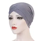 2021 мусульманское нижнее белье, Женская Вуаль Хиджаб, модал, мусульманский женский шарф, тюрбаны, головной платок для женщин, женские хиджабы, стандартная шляпа, исламский