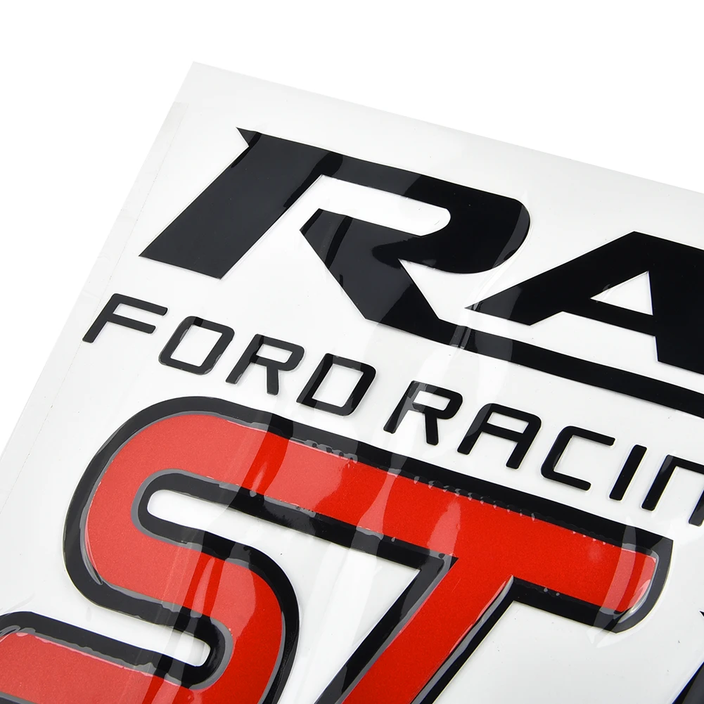 Универсальная виниловая полоса на талию ST RACING автомобильная наклейка Съемная
