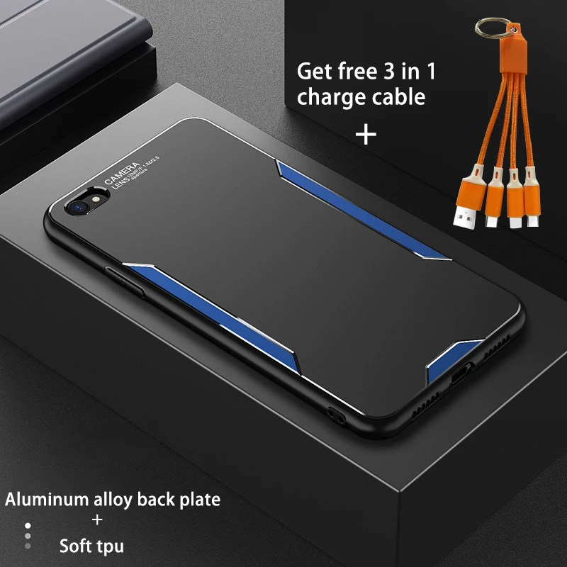 Чехол из алюминиевого сплава для Vivo X9 x9splus X20 X23 тонкий матовый нескользящий