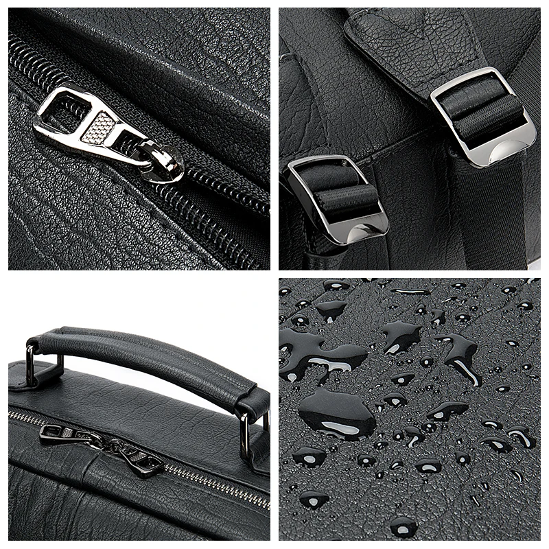 Рюкзак WESTAL из натуральной кожи для мужчин повседневный ранец ноутбука 15 дюймов